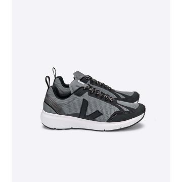 Black/Grey Women's Veja CONDOR 2 ALVEOMESH Running Shoes | AU 396UZG